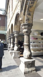 Statue of historic building