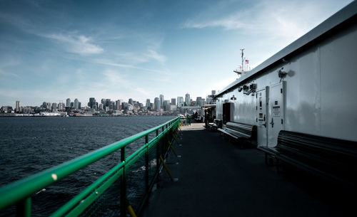 Panoramic view of buildings in city