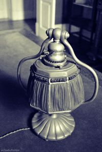 Close-up of bread on table
