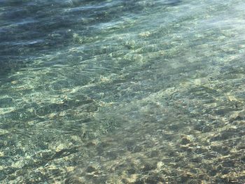 Full frame shot of rippled water