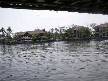 View of wet rainy season