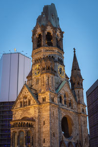 Low angle view of historical building against sky