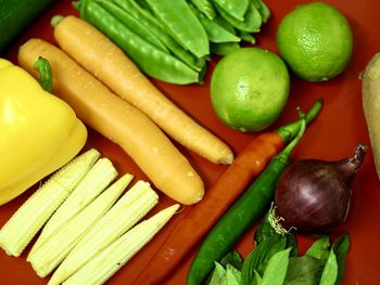 Close-up of fresh vegetables