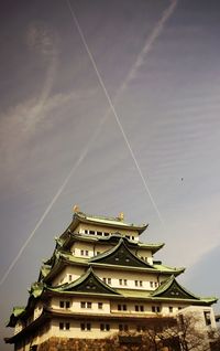 Low angle view of building against sky