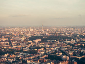Aerial view of cityscape