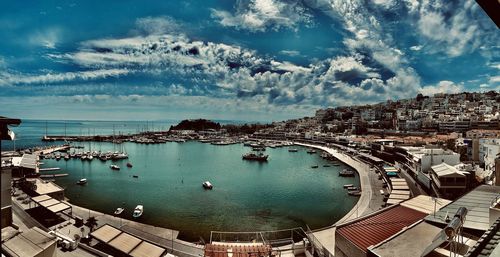 View of piraeus , kastella 