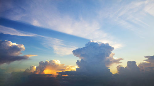 Low angle view of sky