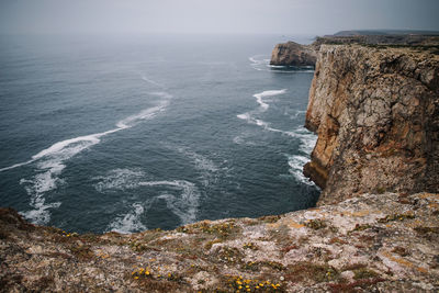 Calm in portugal ocean view