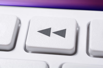 Close-up of computer keyboard