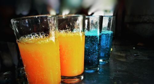 Close-up of drink