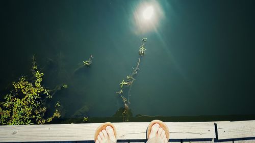 Reflection of the lake