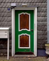 Charming old wooden door