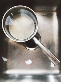 Close-up of food on table