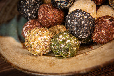 Close-up of vegetables on table