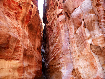 The siq, petra, jordan