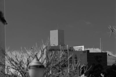 Low angle view of building against sky