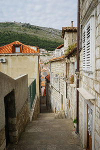 Exterior architecture and building design at dubrovnik, croatia