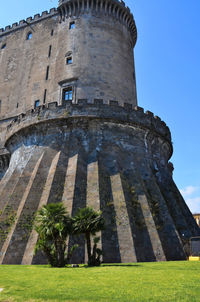 Low angle view of historical building