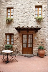 Typical tuscan building 
