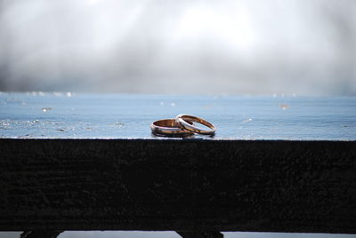 Boat on sea shore