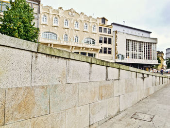 Low angle view of building against sky