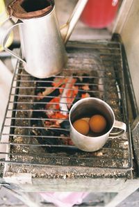 Close-up of coffee cup