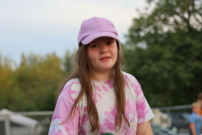 Portrait of a smiling girl