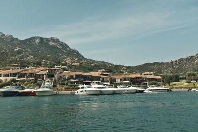 Porto cervo's cityscape