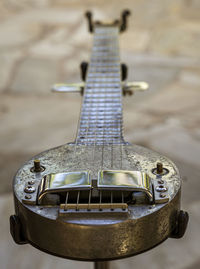 Close-up of guitar