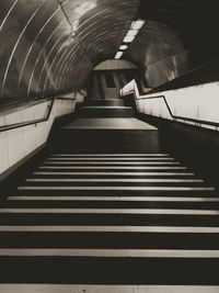 Staircase of subway station