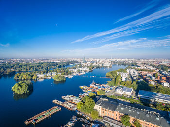 Aerial view of cityscape