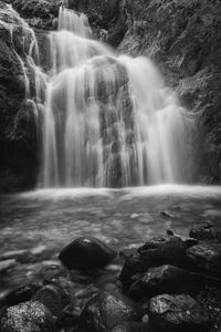 View of waterfall