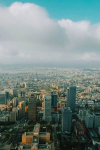 Cityscape against sky