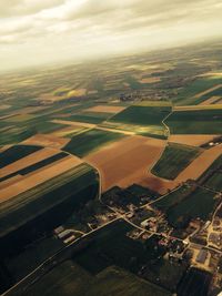 Aerial view of cityscape