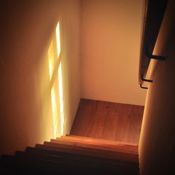 Staircase in sunlight