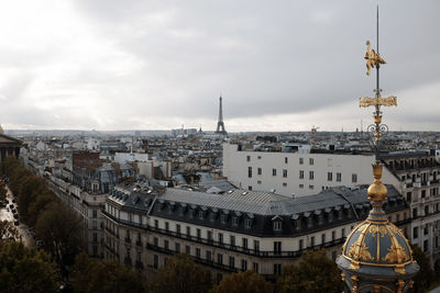 Panoramic view of buildings in city