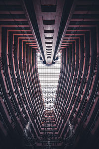 Low angle view of ceiling in building