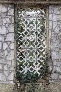 Close-up of stone wall