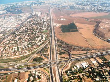 Aerial view of cityscape