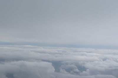 Low angle view of clouds in sky