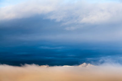 Scenic view of clouds in sky