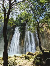 The beautiful hidden place in west java, indonesia