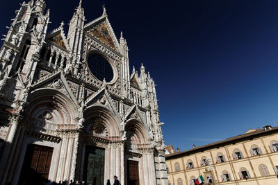 Low angle view of church