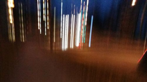 Close-up of illuminated lamp