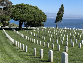 Fort rosecrans national cemetery, san diego, california, usa