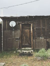 Abandoned building