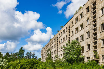 Abandoned secret soviet union military ghost town irbene in latvia