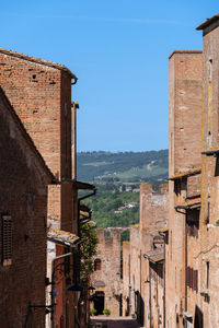 Low angle view of old building