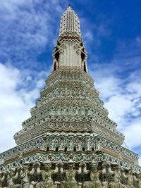 Low angle view of a temple