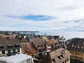 Cityscape against sky